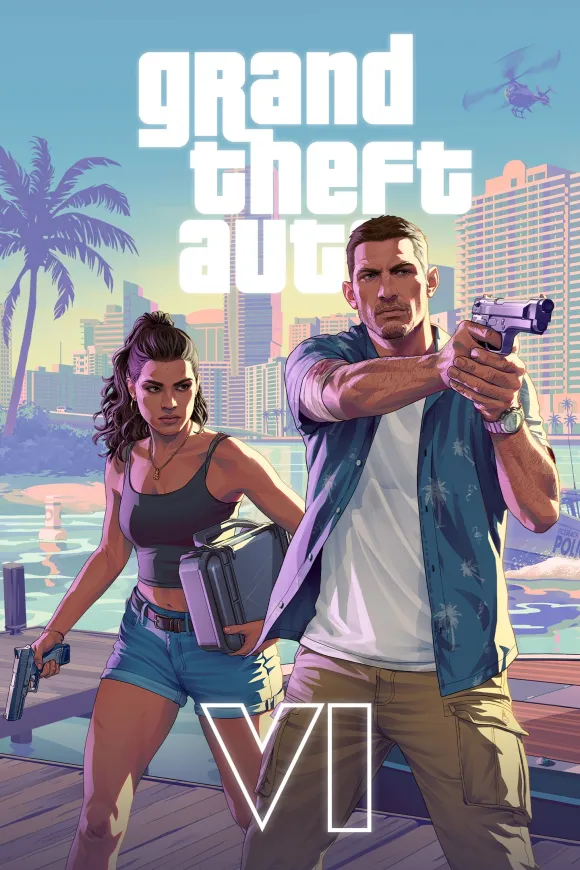 Carátula oficial de Grand Theft Auto VI, Rockstar Games